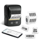 Bluetooth Label Maker Machine With Tape Inkless Labeler Sticker Printer