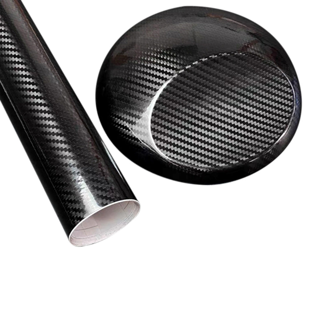 5D Car Carbon Fiber Vinyl Wrap Roll Carbon Fibre Car Stickers for Car Motorcycles
