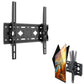 TV Wall Mount Brackets Tilt Dual Arm TV Mount with VESA 400x400mm for 26 to 65 Inch TVs