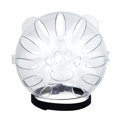 Transparent Cat Hood Astronaut Helmet Muzzle Mask for Preventing Biting and Licking