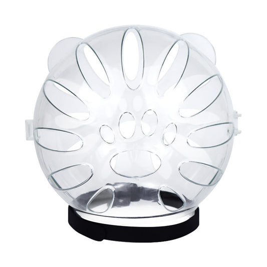 Transparent Cat Hood Astronaut Helmet Muzzle Mask for Preventing Biting and Licking