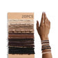 20Pcs Boho Elastic Hair Bands for Women