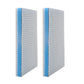 2 Piece Thickened 8D Aquarium Filter Pads for Fish Tank
