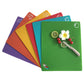 6 Pack Flexible Plastic Cutting Mats Non Slip Kitchen Cutting Boards Set with Food Icons