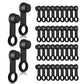 40 Pack Universal Rubber Brake Bleeder Screw Dust Caps for Cars Motorcycles