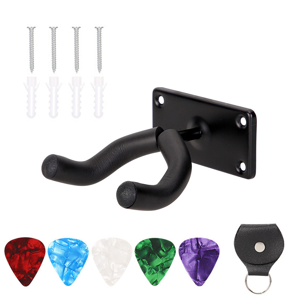 Guitar Wall Mount Holder Metal Stand for Acoustic and Electric Guitar