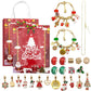 24 DAYS Christmas Advent Countdown Calendar Charm Bracelet and Necklace Making Kit