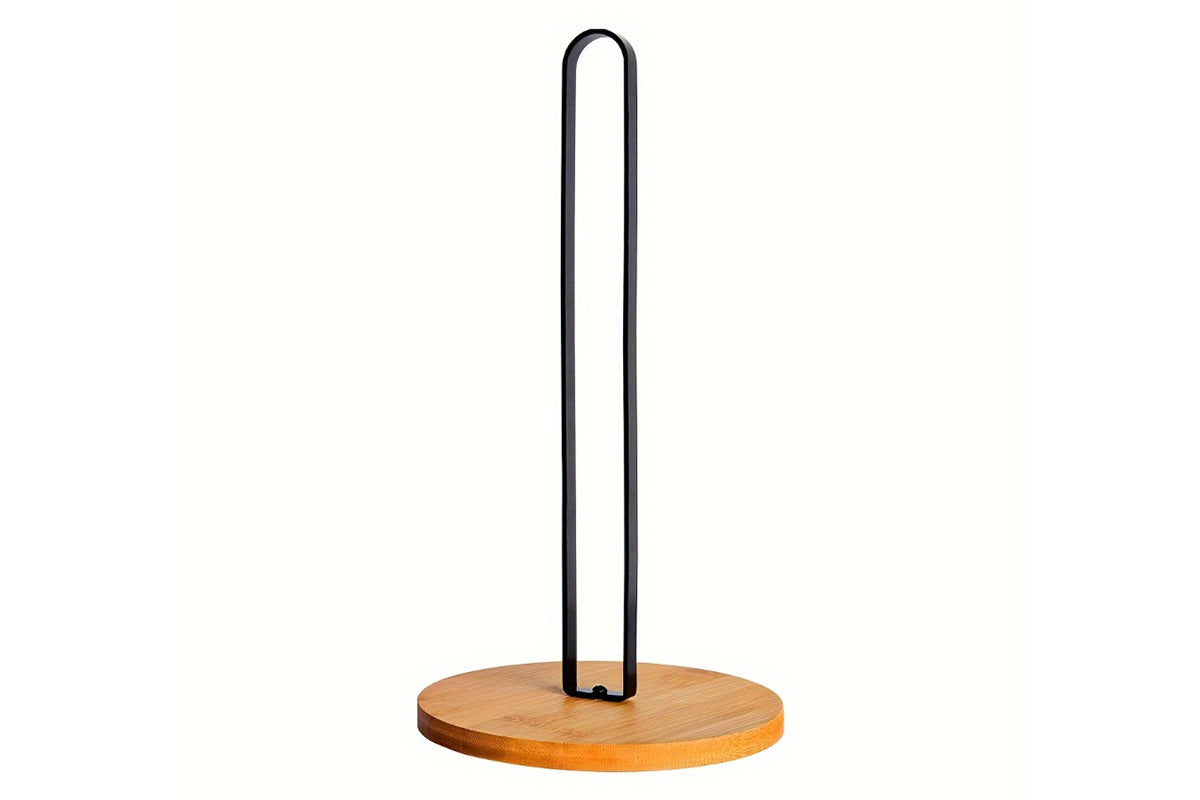 Paper Towel Holder Freestanding for Kitchen Countertop with Non Slip Base