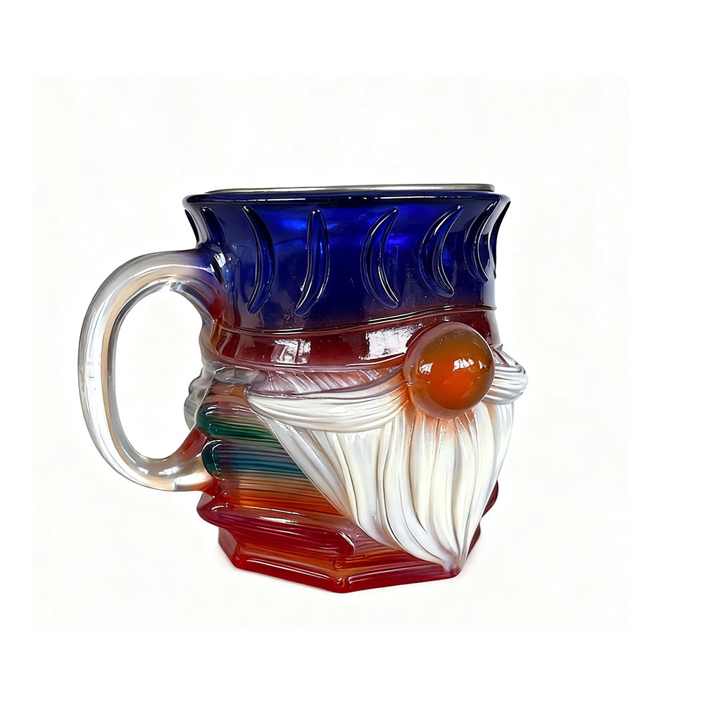 Painted Gnome Book Mug Novelty 3D Books Stack Coffee Cup