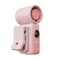 Clip On Handheld Turbo Fan with LED Display 4 Speeds and 180 Degree Tilt