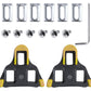 Road Bike Cleat Set SPD Compatible Cycling Pedal Clips for Road Shoes