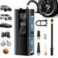 Portable Tire Inflator Cordless Air Pump for Car Motorcycle Bicycle