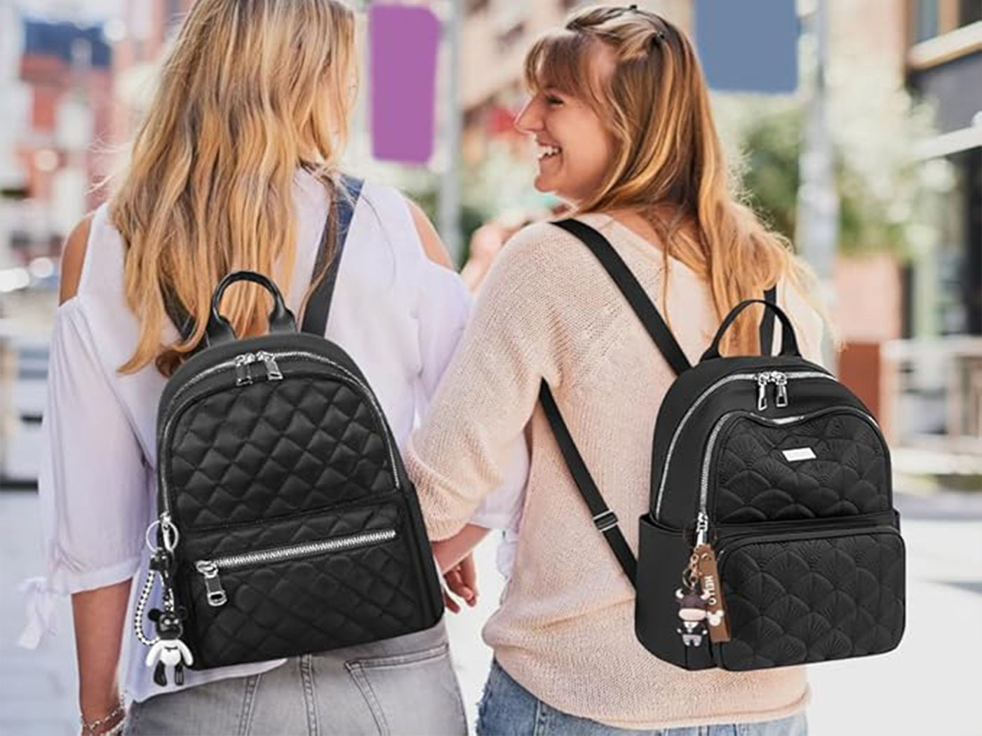 Women's Oxford Cloth Travel Backpack