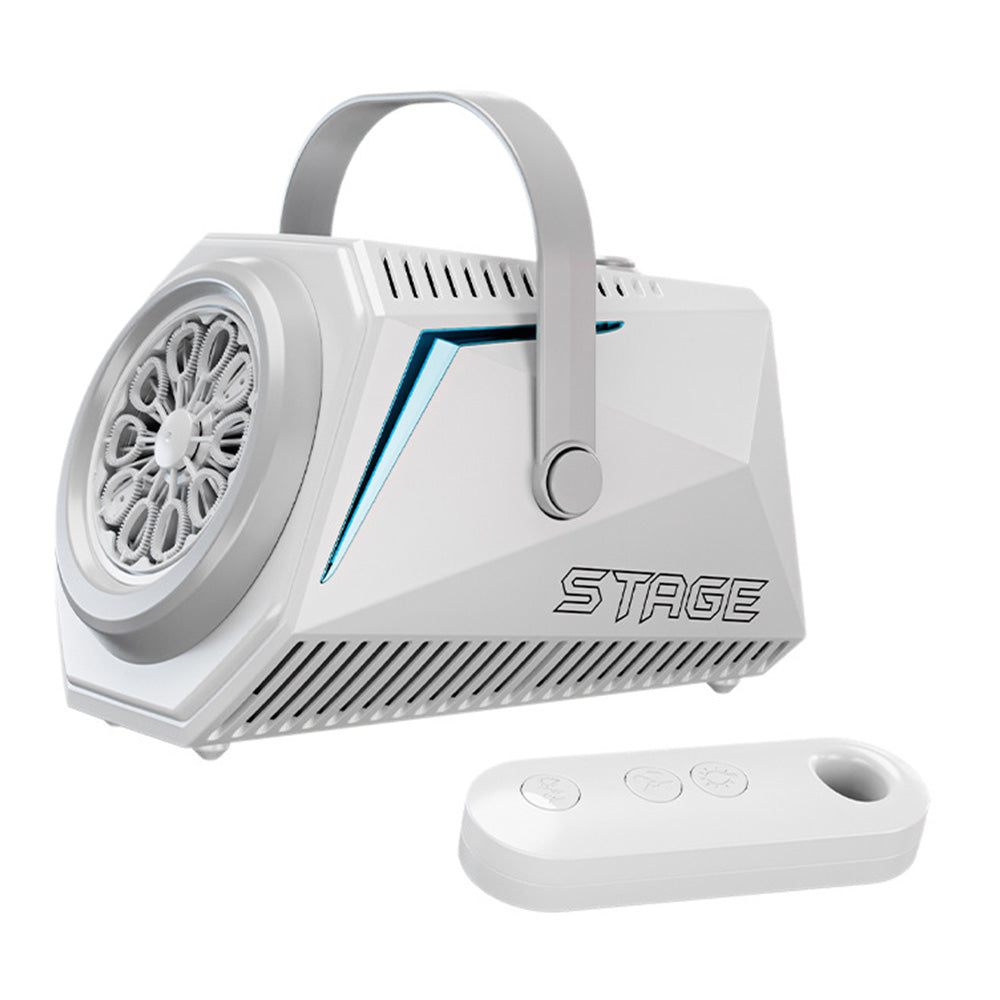 Automatic Bubble Machine Upgrade Portable Bubble Maker Blower LED Light