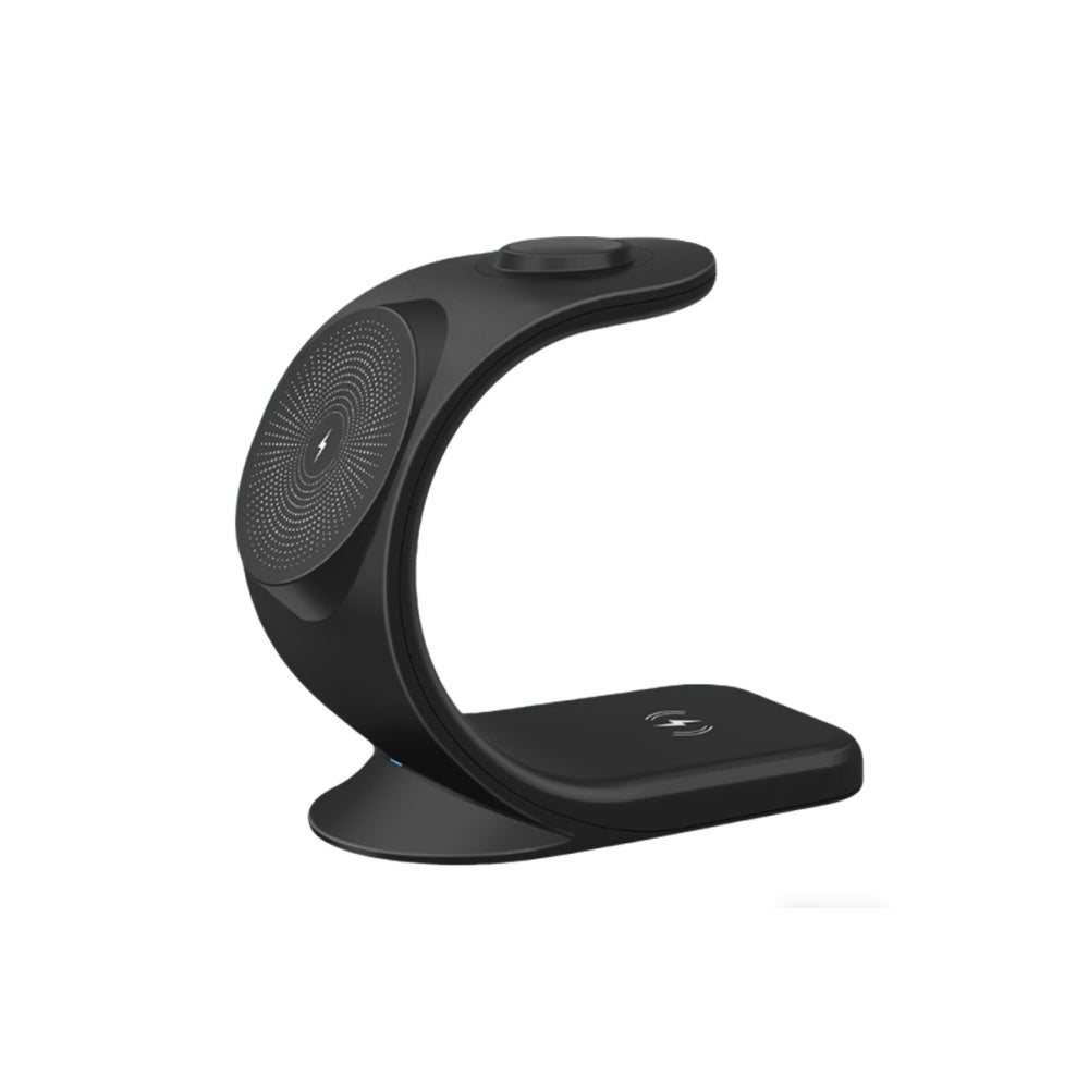 3 in 1 Wireless Charging Station for iPhone AirPods Apple Watch 15W Fast Charging Stand