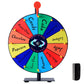 30cm Prizes Spinner With Stand Tabletop Prize Wheel For Game Carnival