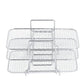 Multi-layered Stainless Steel Air Fryer Rack Compatible with Ninja DZ201 DZ401