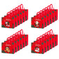 24Pcs Nonwoven Christmas and Halloween Handled Gift Shopping Bags