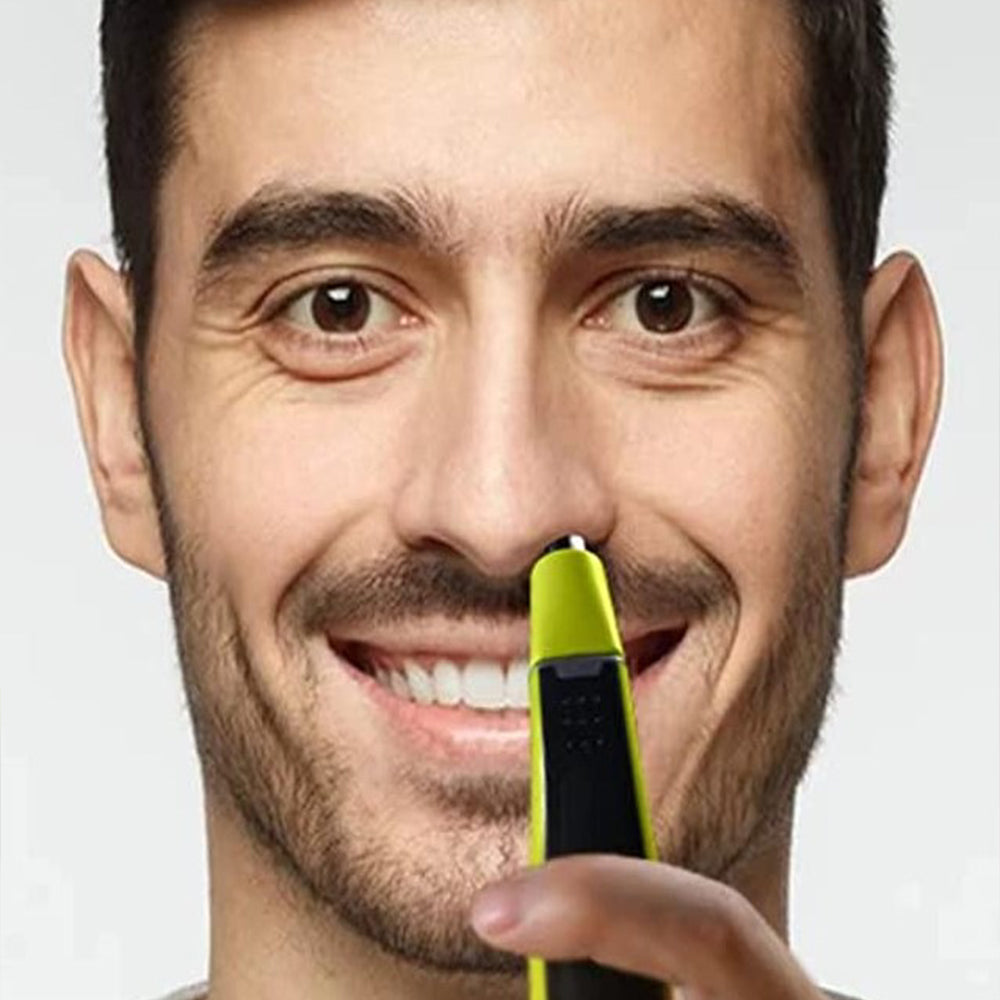 2Pcs Nose Hair Trimmer attachment Replacement Heads Compatible with Philips Norelco One Blade