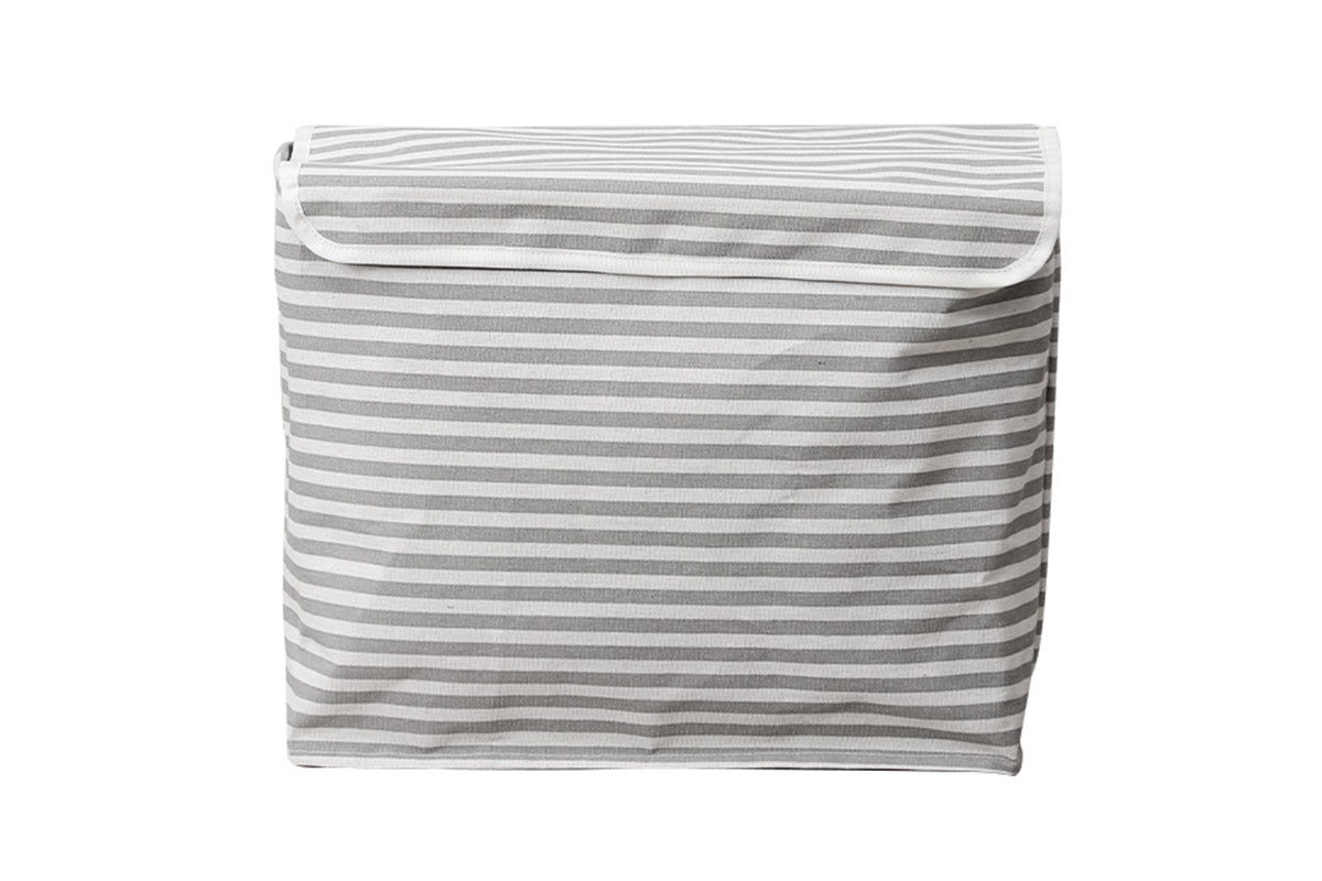 Foldable Fabric Toilet Paper Storage Bin with Lid Organizer Box for Tissue Rolls