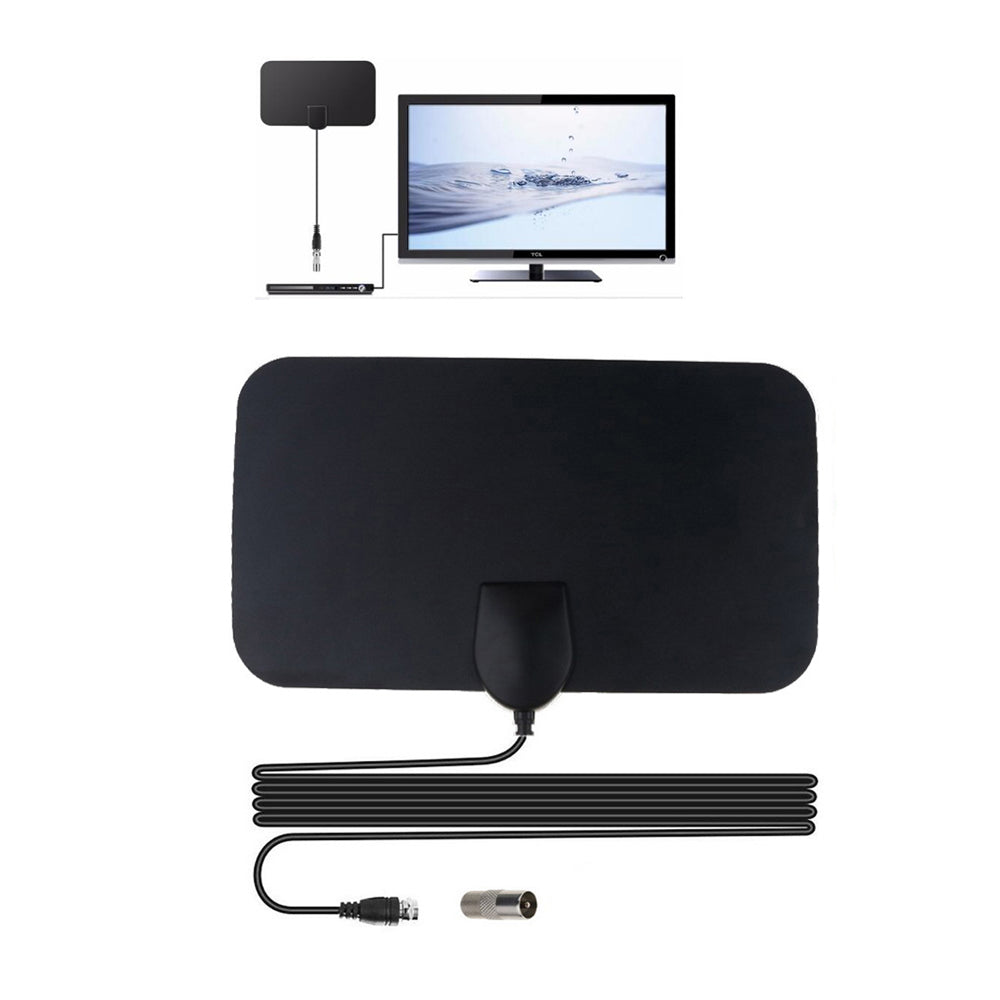 3Pcs 1080P Digital TV Antenna 50 Miles Range Signal Booster Amplifier