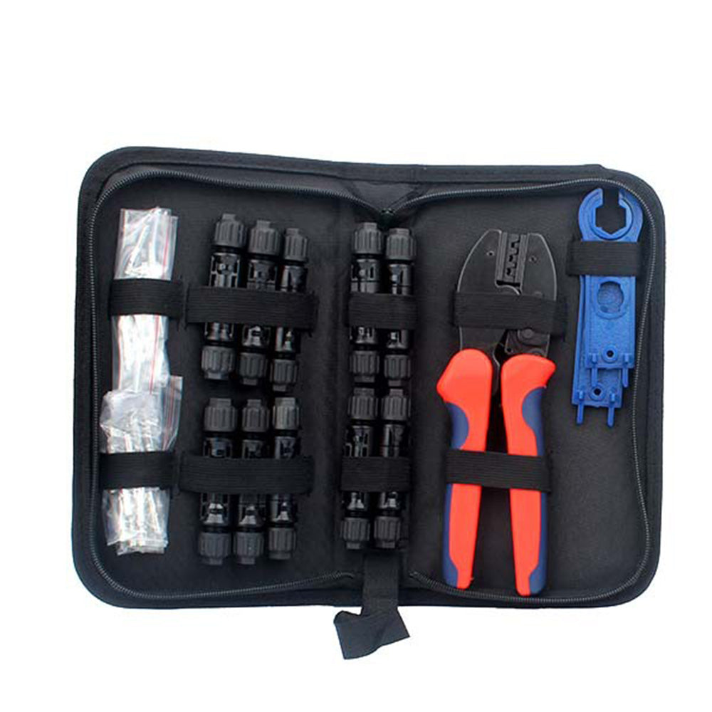 MC4 Solar Crimper Tool Kit With Connector Wrenches