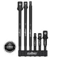 6Pcs Drill Socket Adaptor Set Heavy Duty Impact Driver