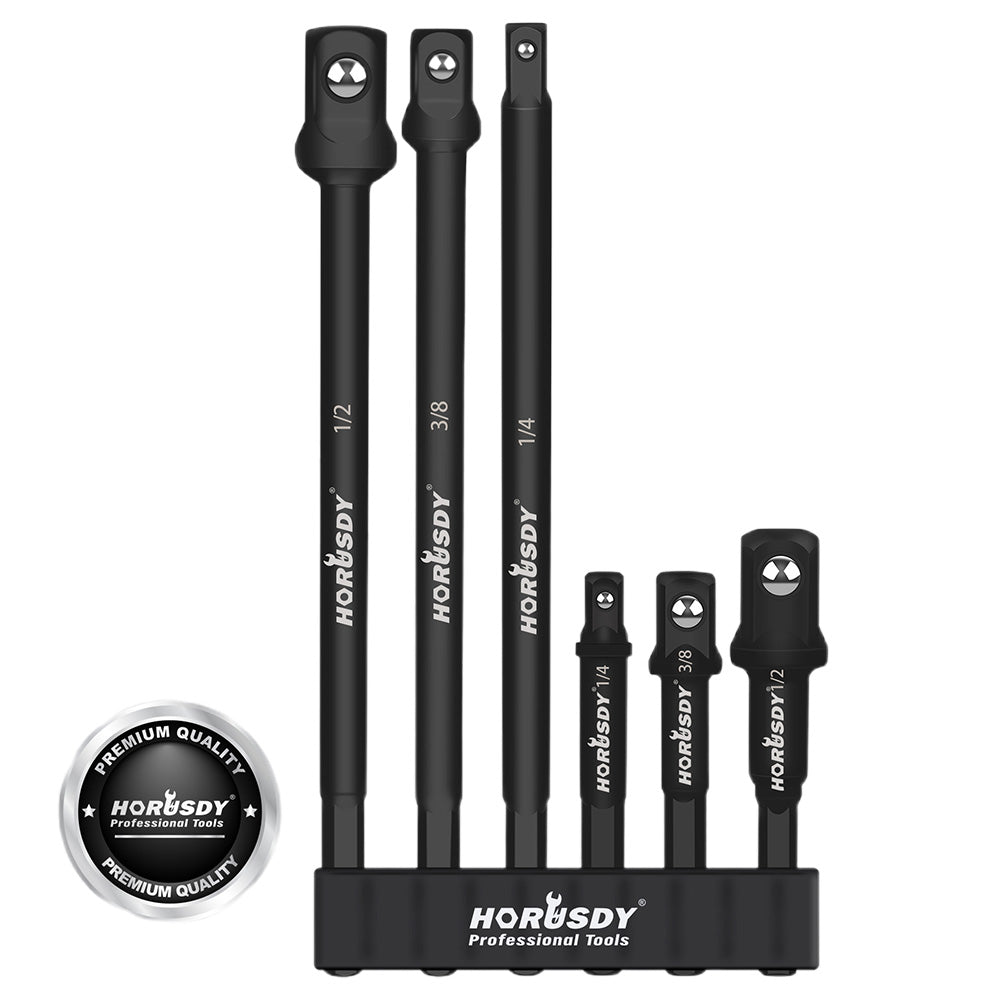 6Pcs Drill Socket Adaptor Set Heavy Duty Impact Driver