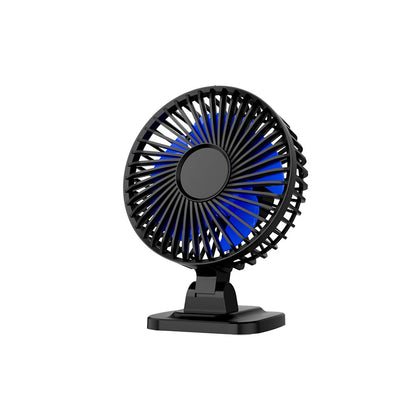 USB Desk Fan Small But Powerful 3 Speeds Adjustable for Home Office Car Summer Travel