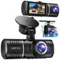 1080P Triple Dash Cam Front and Rear Inside for Cars with 32GB Card