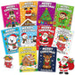 10Pcs Christmas Coloring Books Santa Claus Snowman Designs Holiday Gift