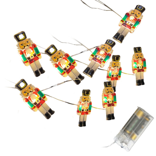 2M 20LEDs Walnut Soldier Copper Wire String Lights