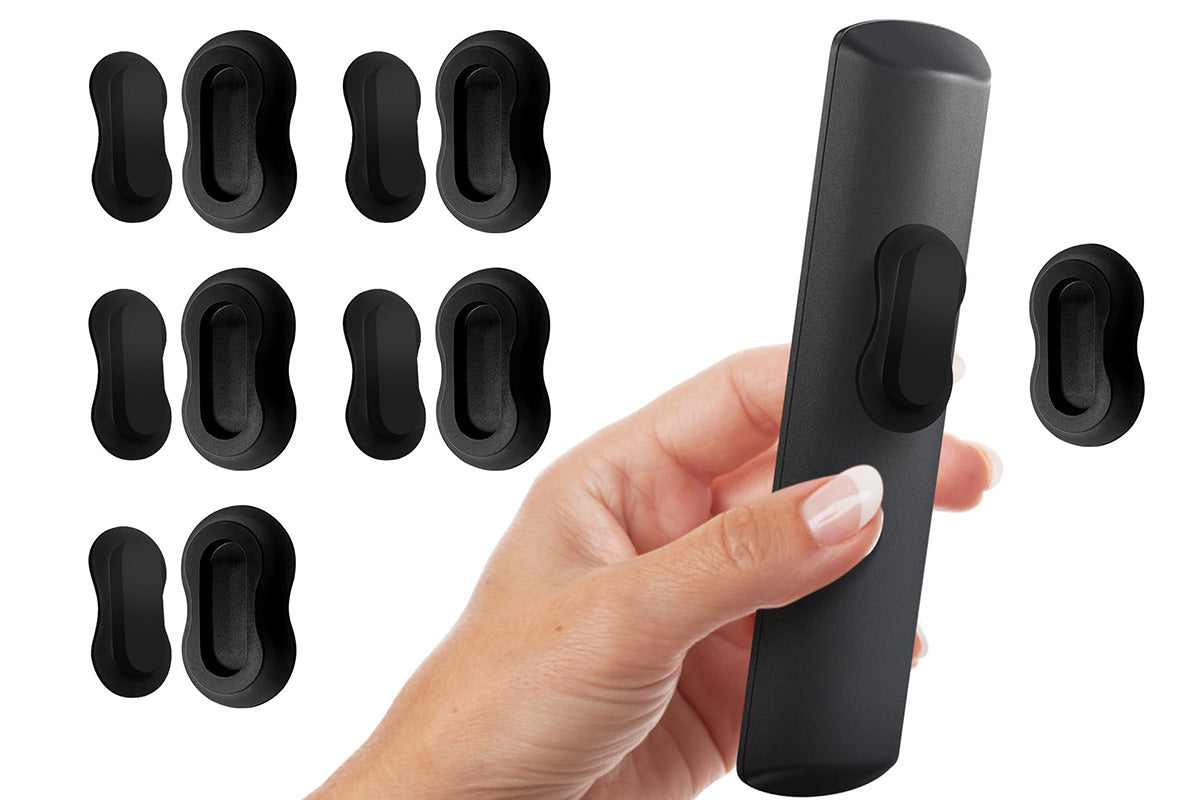 5Pcs Magnetic Remote Control Holder Wall Mount TV Remote Charger Holder