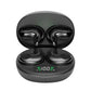 Open-Ear Bluetooth Headphones with Charging Case and Noise-Canceling Microphone