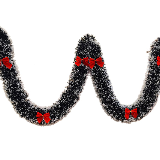 5Pcs 2m Christmas Tinsel Garland Xmas Tree Ornaments for Door Fireplace Décor
