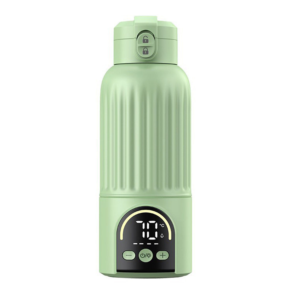 Portable Heating Cup 35 Degrees Celsius to 70 Degrees Celsius Adjustable Leak Proof for School Office