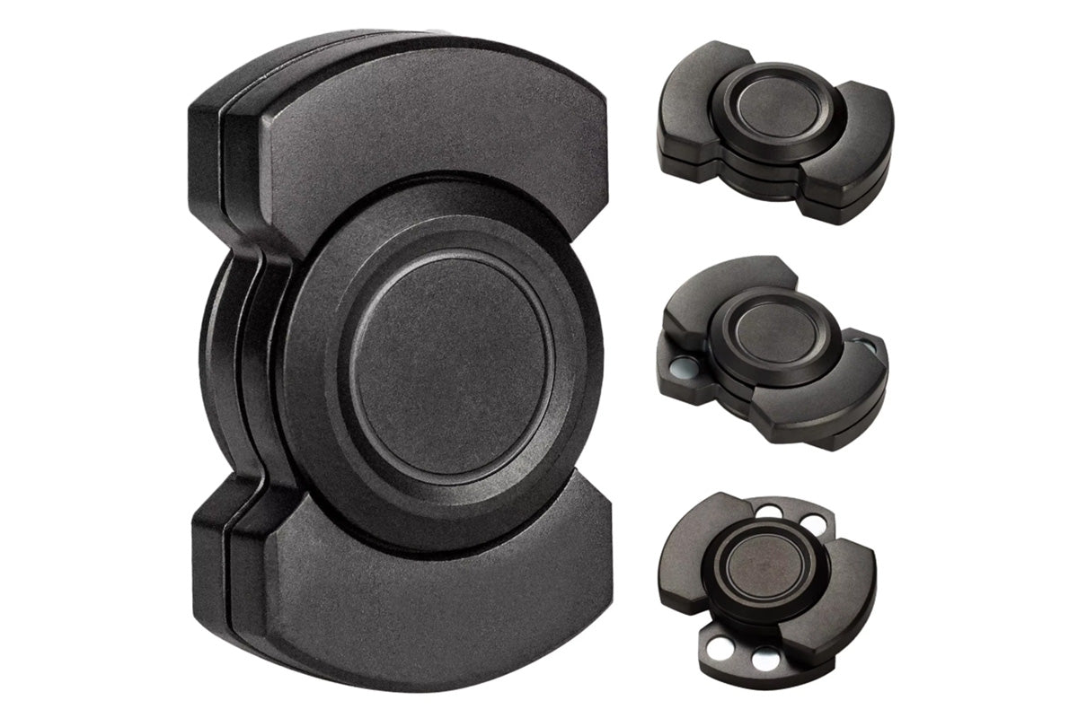 3-in-1 Fidget Spinner Slider and Clicker Stress Relief Toy for Kids and Adults