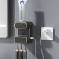 Electric Toothpaste Dispenser with Toothbrush Holders