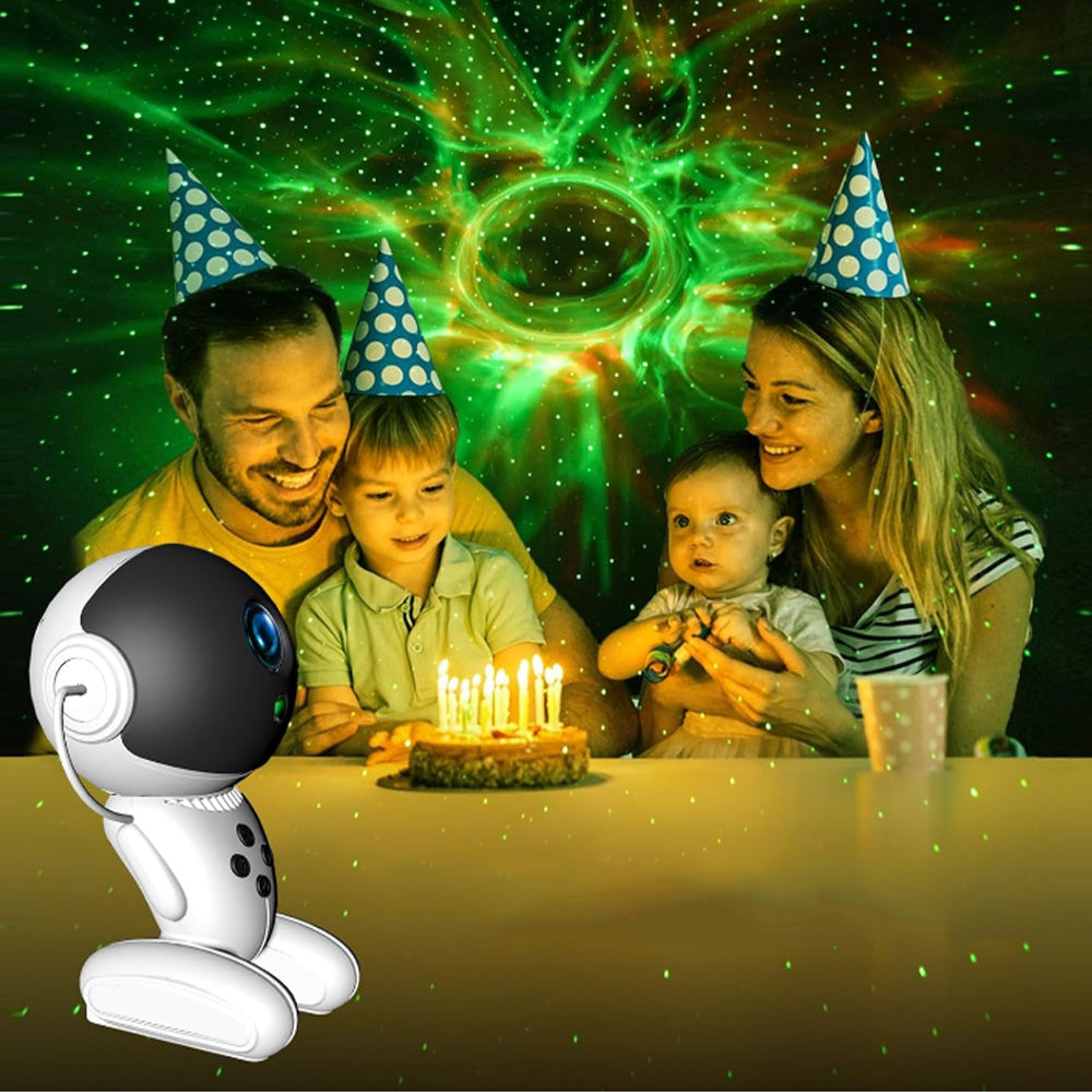 Astronaut Robot Star Galaxy Projector Starry Nebula Ceiling Projector