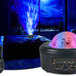 Remote Control Planet Ocean Wave Projector Lamp USB Bluetooth Speaker Wired Night Light