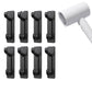 8Pcs Self Adhesive Wall Hook Double Hook Hanger Home Kitchen Bathroom Hanger Cabinet Tool