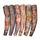 6 Pack Realistic Fake Tattoo Cover for Men Wome Fake Tattoo Sleeves for Outdoor and Daily Wear