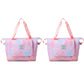 2Pcs Gradient Color Expandable Large-Capacity Travel Foldable Duffle Bag