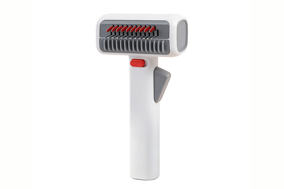 2-in-1 Pet Hair Self Detangling Comb Dematting Tool for Dog Cat