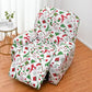 Christmas Recliner Chair Cover Sofa Slipcover with Side Pocket