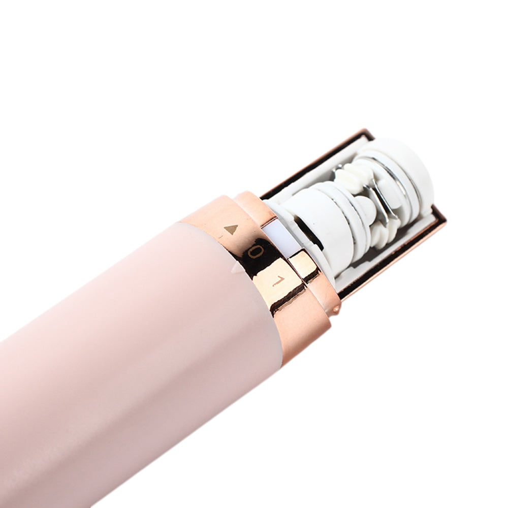 Electric Hair Epilator USB Rechargeable Hair Removal Lipstick Style Hair Remover