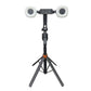 AI Face Tracking Selfie Stick Tripod 360 Auto Tracking Phone Stand with Light