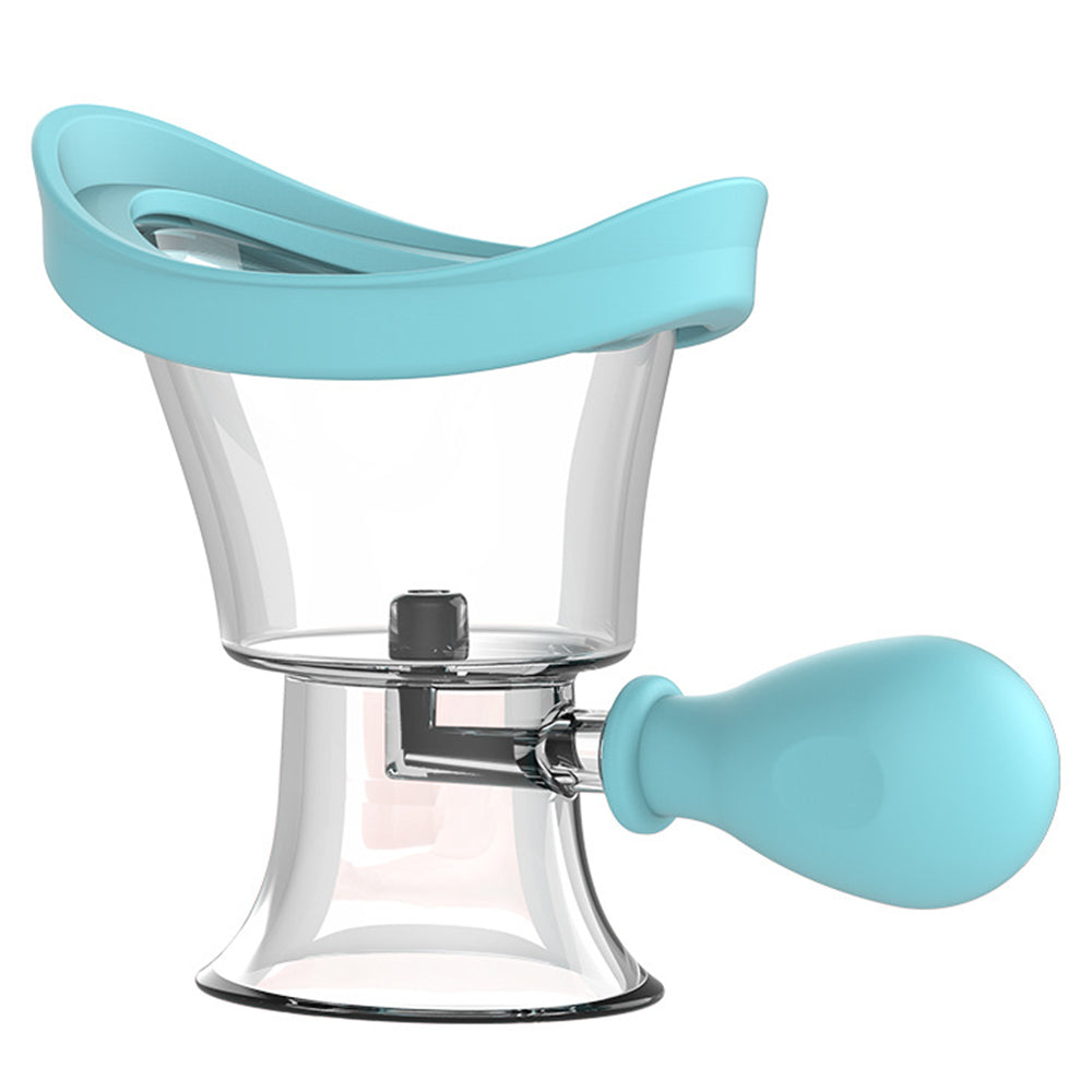 Manual Air Pressure Eye Cleaning Cup Clear Silicone Eye Cup