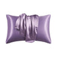 Simulated Silk Pillowcase Set With Sleeping Bonnet Hair Scrunchy