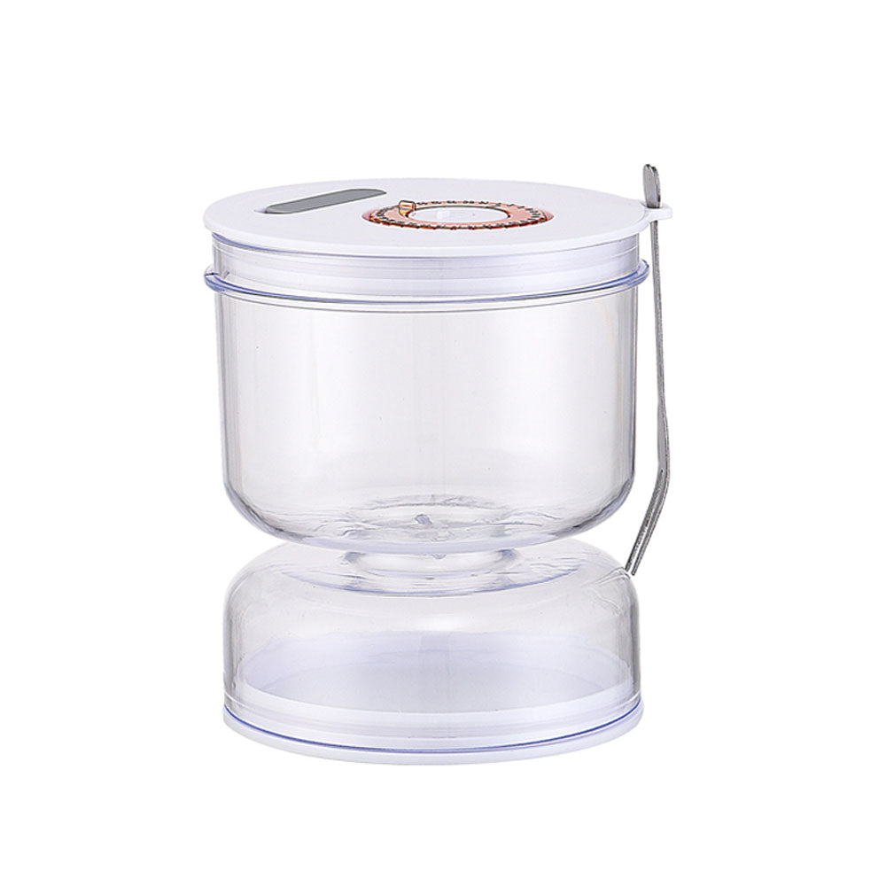 Pickles Jar with Strainer Flip with Airtight Lids and Forks